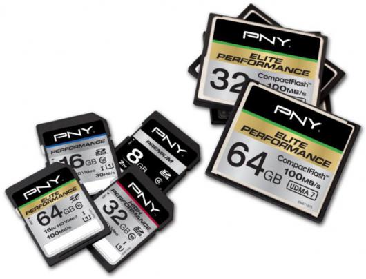 PNY запускает новый полный ассортимент флэш-карт